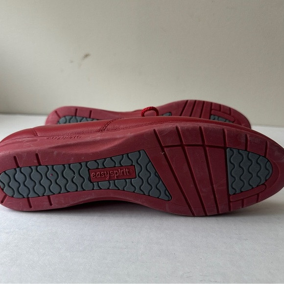 Easy, spirit Motion anti-gravity, red leather, walking shoes, women - Picture 3 of 5